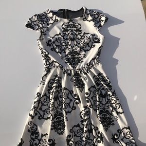 Black & white dress